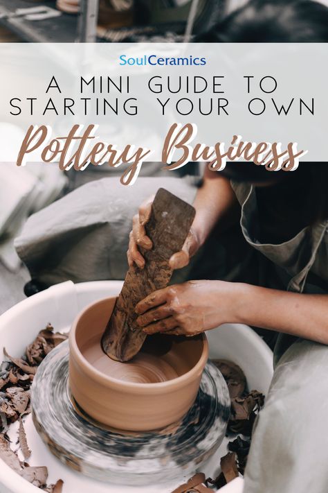 Midfire Glaze Recipes, Intro To Pottery, Pottery Business Ideas, Starting A Pottery Business, How To Start Pottery, Ceramics How To, Garage Pottery Studio Ideas, Making Pottery At Home, How To Do Pottery At Home