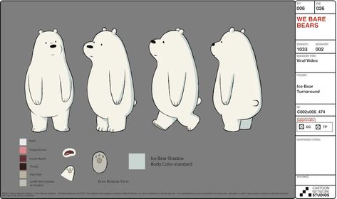 Bear Character Design, Character Turnaround, Bear Bears, Simple Character, Bear Character, Bear Drawing, Character Model Sheet, Ice Bears, Model Sheet