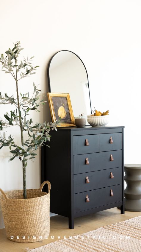 Madrid 5 Drawer Chest, Black Matte curated on LTK Chest Of Drawers In Bedroom, Bedroom Nyc, Chest Decor, Chests Diy, Tall Drawers, Black Chest Of Drawers, Guest Bedroom/office, Chest Ideas, Tall Chest Of Drawers