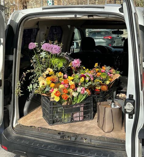 Flower Farmers Market, White Ferrari, Flower Farmer, Nothing But Flowers, Spring Vibes, Spring Has Sprung, Flowering Trees, Flower Shop, Photo Dump