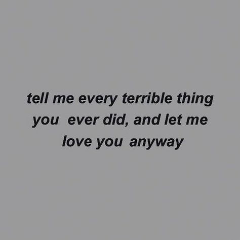 @d4rkr0se_ry: https://ift.tt/2tc8poA Tell Me Every Terrible Thing You Did, Let Me Love You, Sweet Quotes, Hopeless Romantic, Jane Austen, Quote Aesthetic, Pretty Words, Pretty Quotes, The Words