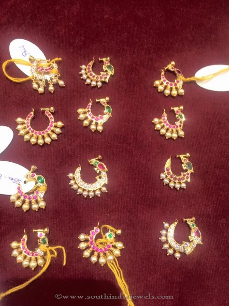 Hyderabad Bridal Nose Pins, Hyderabad Bridal Nose Rings, Gold Nose Rings. Bridal Jewellery Indian Kundan, Small Hoop Nose Ring, Diy Nose Rings, Gold Hoop Nose Ring, Indian Nose Rings, Nose Ring Sizes, Cute Nose Rings, Nose Ring Designs, Rose Gold Nose Ring