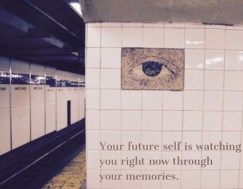 so good to be baad 💡 on Instagram: “your future self is watching you right know through your memories 💭 #uuareartinspiration” Quotes Future, Eyes Quotes Soul, Quotes Inspirational Deep, Eye Quotes, Eternal Sunshine Of The Spotless Mind, Psy Art, Future Self, Deep Art, Feelings Words