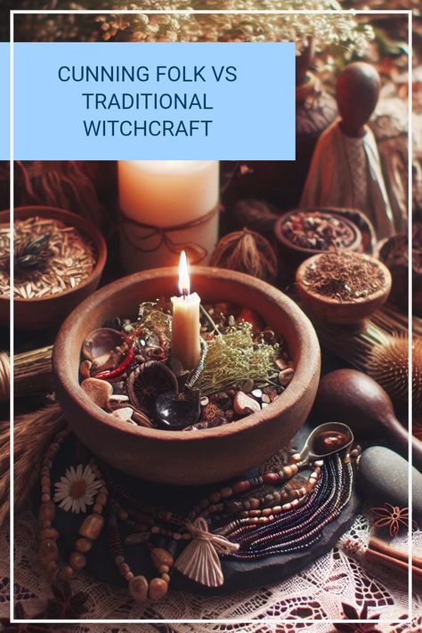 Discover the key differences between cunning folk and traditional witchcraft with this engaging guide. Explore its tenets and practices to learn how cunning folk approach magic with healing, herbal remedies, and folk traditions while traditional witchcraft often involves ceremonial rites and spellcasting. Understanding these distinctions can provide insights into the diverse world of witchcraft practices. Dive into the rich heritage of these practices, and understand the philosophies that drive both styles in this fascinating overview suitable for beginners and curious minds alike. Scottish Folk Magic, Folk Lifestyle, Cunning Folk, Traditional Witchcraft, Folk Magic, Fantasy Authors, Witchcraft Supplies, Witchcraft For Beginners, Historical Background