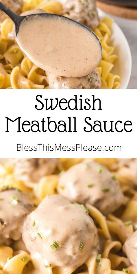 This creamy Swedish meatball sauce is rich in flavor, velvety in texture, and is super easy to make in just a few minutes with basic ingredients. Swedish Sauce For Meatballs, Sauce For Swedish Meatballs Gravy, Homemade Swedish Meatball Sauce, Ikea Meatball Sauce Gravy, Sweetish Meatball Sauce, Swedish Meatball Gravy Easy, Sweetish Meatball Sauce Gravy, Cream Sauce For Meatballs, Swedish Meatball Sauce Recipe Easy