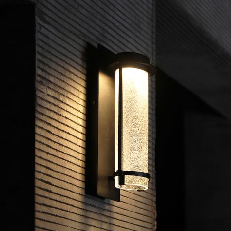 Porch Wall Lights, Modern Porch, Wall Hanging Lights, Hotel Light, Modern Outdoor Wall Lighting, Exterior Lights, Modern Wall Hanging, Porch Wall, Porch Light