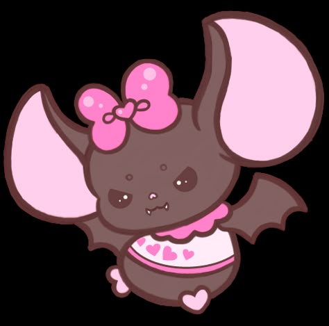 Kawaii Goth Art Creepy Cute Drawings, Count Fabulous, Bat Pics, Kawaii Vampire, Cute Evil, Kawaii Monster, Cartoon Bat, Cute Kawaii Animals, Monster High Art