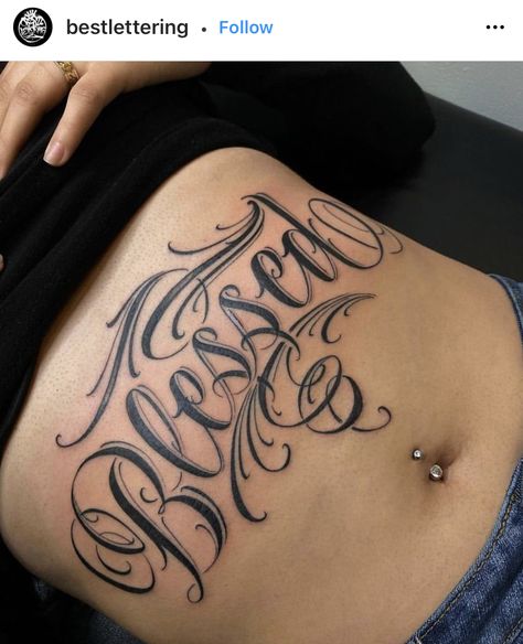 #tattoo Stomach Tattoos Women Words, Silly Matching Tattoos, History Of Tattoos, Girl Stomach Tattoos, Tattoos Celtic, Tattoos Quote, Tattoos Fine Line, Cute Shoulder Tattoos, Tiger Tattoos