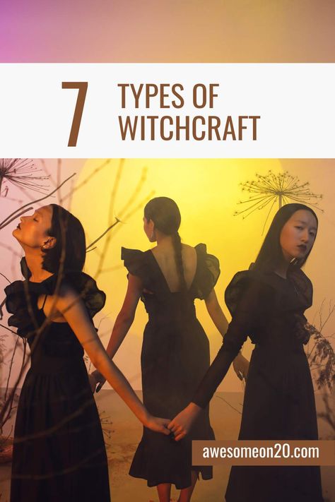 Every witch's craft is unique to them, but there are some types of witchcraft you can delve more deeply into to help you develop a practice that feels really good to you. They're all pretty awesome. The post 7 Types of Witchcraft appeared first on Awesome on 20. Different Types Of Witchcraft, What Type Of Witch Are You, Types Of Magick Witchcraft, The Different Types Of Witches, Types Of Witches, How To Know What Type Of Witch You Are, Types Of Witchcraft Practices, Difference Between Witchcraft Wicca And Pagan, Types Of Witchcraft