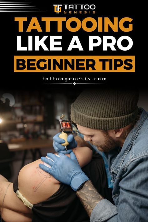 Unlock the secrets of successful tattooing with expert insights for beginners! From training to artistry, these tips pave your way to ink excellence. 💡🎨 #TattooingSecrets #BeginnerArtJourney #InkMastery Tattooing Tips, Tattoo Artist Tips, Beginner Tattoos, Becoming A Tattoo Artist, Rude Customers, Things To Learn, Tattoo Techniques, Visual Illusion, Beginner Art