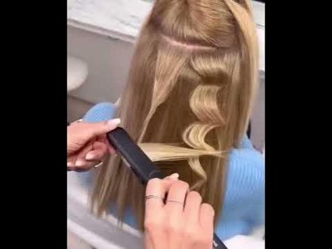 How to finger wave with a flat iron #clioveorganics #hairstylingtutorial Finger Waves Curling Iron, Waving Iron Hairstyles, Wave Hair With Flat Iron, Fingerwave Hairstyle, Wave Iron Hairstyles, How To Wave Hair With Flat Iron, Waves Iron, Iron Curls, Flat Iron Waves