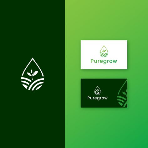 Growing Logo Design, Green Logo Branding, Agriculture Logo Design Ideas, Agro Logo Design, Sustainable Logo Design, Seed Logo Design, Agro Logo, Agriculture Logo Design, Hope Logo