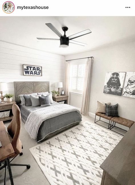 Star Wars Bedroom Decor, Star Wars Kids Room, Star Wars Boys Room, Star Wars Room Decor, Star Wars Bedroom, My Texas House, Star Wars Room, Teen Boy Room, Texas House