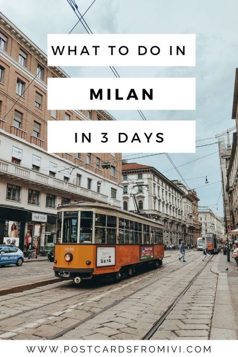 To Do In Milan, Galleria Vittorio Emanuele Ii, 3 Days Trip, Italy Itinerary, Pedestrian Street, Walking Street, Interesting Buildings, Perfect Itinerary, Public Garden