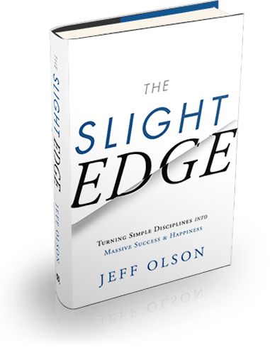 The Slight Edge by Jeff Olson The Slight Edge, Slight Edge, Success Books, Success And Happiness, Philosophy Books, Life Changing Books, Personal Development Books, Great Books To Read, Book Summaries