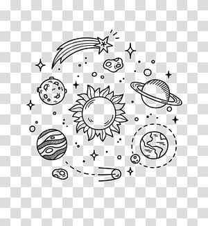 The Planets Drawing, Earth And Space Drawing, Sketsa Planet Aesthetic, Aesthetic Earth Drawing, Planet Png Aesthetic, Earth Drawing Aesthetic, Space Drawings Aesthetic, Fun Brownies, Earth Doodle