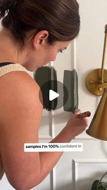 Sherwin-Williams on Instagram: "How to commit to color drenching:
Step 1: Order Color to Go® samples 
Step 2: Paint & enjoy
.
📽️: @copperandgoldproject
🎨: Pewter Green SW 6208" Sherwin Williams Frosted Fern, Andiron By Sherwin Williams, Big Dipper Sherwin Williams, Pewter Green Sw, Dovetail Sherwin Williams, Color Drenching, Pewter Green, Green Paint Colors, Green Paint