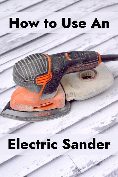 Learn all about the electric sander – what it is, how to use it in your DIY projects, etc. You’ll find a hand sander will be one of the most used tools in your DIY arsenal! Best Headlights, Headlight Cleaner, Flip Furniture, Headlight Restoration Kit, Make A Clock, Hand Sander, Electric Sander, Building Things, Sanding Wood