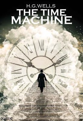 Pip's Perspective: Book Covers The Time Machine Time Machine Drawing, Time Machine Illustration, Time Machine Book Fair, The Time Machine Book Cover, Surrealist Illustration, The Time Machine Book, Books About Time Travel, Time Travel Books, Time Travel Machine