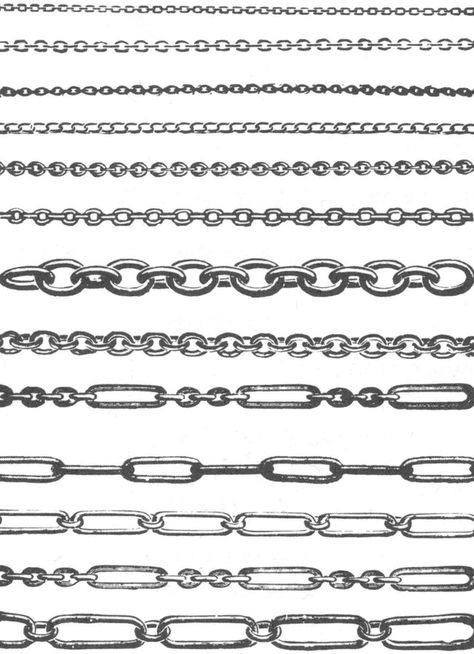 chain How To Draw Chains, Fox Tattoo Design, Chain Tattoo, Necklace Drawing, Arm Band Tattoo, Jewelry Illustration, Jewelry Design Drawing, Tattoo Bracelet, Jewelry Drawing