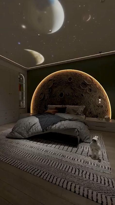 Pin on Bedrooms | Luxury Outer Space Room, Futuristic Bedroom, Casa Hobbit, Luxury Bedrooms, Bedroom Interior Design Luxury, Modern Luxury Bedroom, Luxury Bedroom Design, Luxury Homes Interior, Dressing Room Design