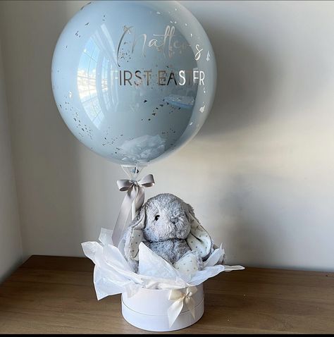 Bubble Balloons Ideas, Ballon Gifts Ideas, Bobo Balloon Ideas, Luxury Balloons, Birthday Ballon, Baby Arrival Gifts, Fancy Baby Shower, Baby Balloons, Balloon Gifts