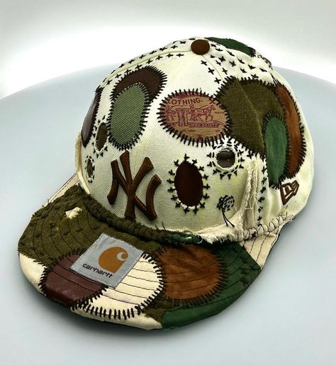 Carhartt Cap, Custom Fitted Hats, Swag Hats, Dope Hats, Hat Aesthetic, Funky Hats, 20k Followers, Y2k Cute, Concept Clothing