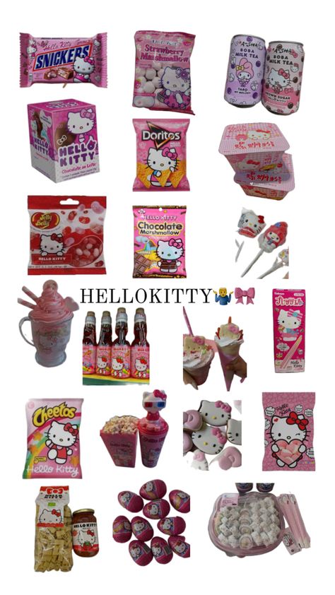 Hello kitty snack we a can’t resist😋 Hello Kitty Snacks, Hello Kitty, Kitty, Snacks, Canning, Birthday