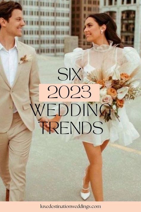 2023 Wedding Theme Trends, Wedding Themes 2023 Trends, Wedding Trends For 2020, Wedding 2023 Colors, Best Wedding Dresses 2023, Wedding Dress Trend 2023, Bride Trends 2023, Wedding Dress Theme, Wedding Dresses For The Beach