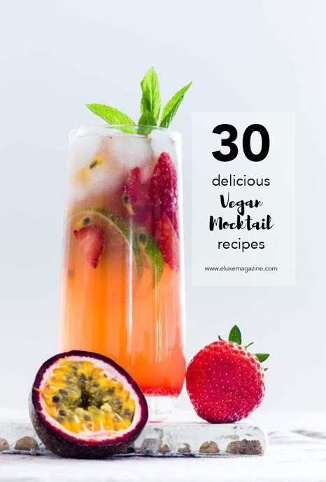 Who needs booze? These #vegan #mocktail #recipes are perfect for everyone, young and old! #drinks #drinksrecipes Virgin Cocktail Recipes, Vegan Cocktails, Vegan Drinks Recipes, Virgin Cocktails, Easy Alcoholic Drinks, Cheap Recipes, Mocktail Recipes, Vegan Drinks, Breakfast Drink