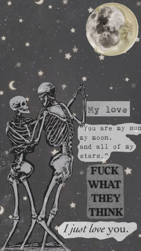 #myfirstshuffle #gothic #goth #skeletonlovers #love #quotes #vibes #dark Wallpaper Backgrounds Aesthetic, Backgrounds Aesthetic, Full Moon, Wallpaper Backgrounds, Love Quotes, Love You, Moon, Quotes