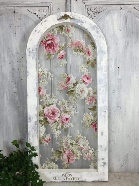 Old window Curtains Contemporary, Manualidades Shabby Chic, Rideaux Shabby Chic, Baños Shabby Chic, Cocina Shabby Chic, Muebles Shabby Chic, Shabby Chic Accessories, Shabby Chic Wall Decor, Decoration Shabby