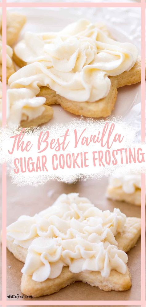 Best Sugar Cookie Frosting, Easy Sugar Cookie Frosting, Super Easy Sugar Cookies, Sugar Cookie Frosting Recipe, Cookie Frosting Recipe, Best Sugar Cookie, Cookie Icing Recipe, Perfect Sugar Cookies, Homemade Sugar Cookies