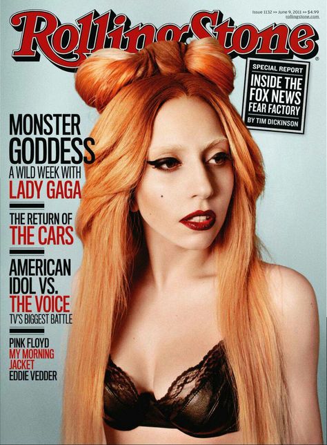 Lady Gaga - Rolling Stone magazine (2011) Rolling Stone Magazine Cover, Dr Hook, Fear Factory, Rolling Stone Magazine, Lady Gaga Photos, Lady Gaga Pictures, Rolling Stones Magazine, Bon Iver, Eddie Vedder