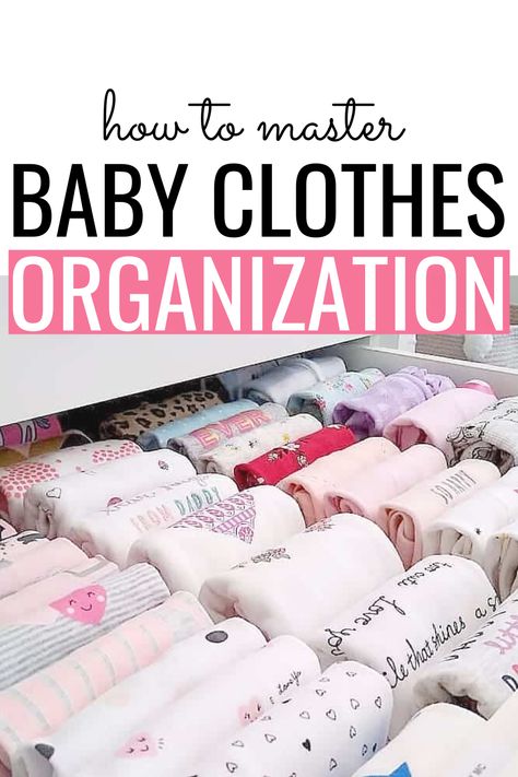 baby clothes organization ideas, nursery dresser organization, how to fold baby clothes Clothes Organization Ideas, Nursery Clothes Organization, Folding Baby Clothes, Baby Dresser Organization, Organization Nursery, Nursery Dresser Organization, Baby Drawer, Twin Baby Clothes, Baby Closet Organization