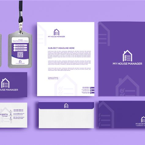 Corporate stationary design Corporate Stationary Design, Stationary Set Design, Corporate Stationary, Types Of Business, Stationary Branding, Corporate Stationery, Business Stationary, Graphic Design Tutorials Learning, Identity Package