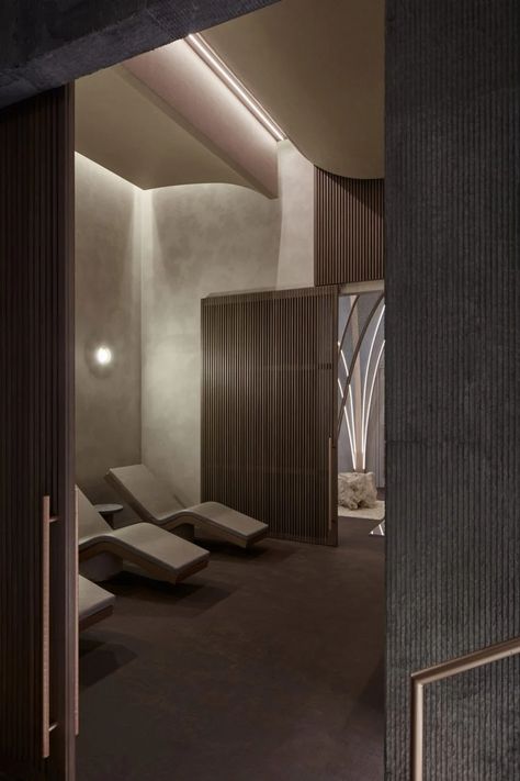 Spa Studio, Kempinski Hotel, Casa Cook, Spa Lighting, Architectural Lighting Design, Spa Interior, Asian Architecture, New Interior Design, Spa Design