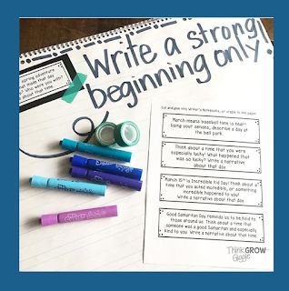 writing in the upper elementary classroom Writing Topics, Upper Elementary Classroom, Upper Elementary, Elementary Classroom, Writing Prompts, Lesson Plans, Education, Writing, How To Plan