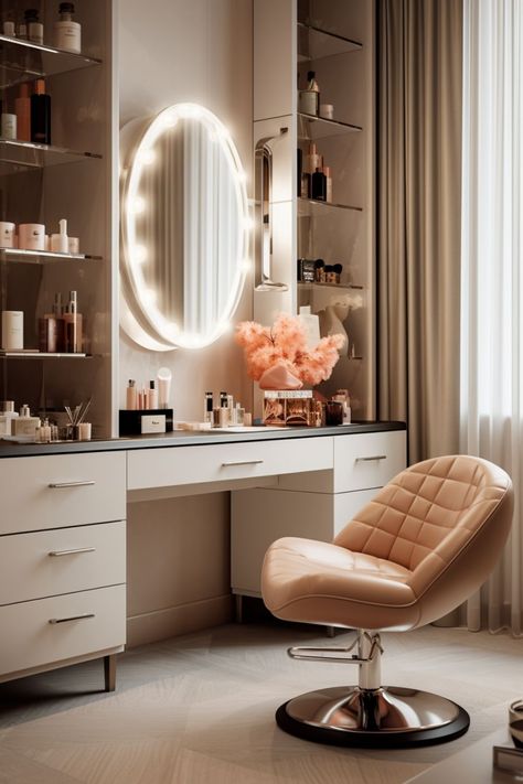 Bedroom Design Styles, Dressing Table Design, Makeover Bedroom, Annual Sale, Vanity Design, Bedroom Vanity, Vanity Storage, Vanity Decor, Room Makeover Bedroom