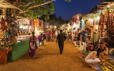 8 Most Amazing Places To Visit In Goa In December In 2019 Goa Travel, North Goa, Clothes Market, Goa India, Beach Shack, Shopping Places, Photo Journal, Night Market, Adventure Activities