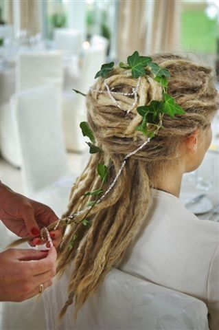 Dreadlock Wedding Hairstyles, Loc Care, White Dreads, Dreads Girl, Beautiful Dreadlocks, Dreads Styles, Dread Hairstyles, Dreadlock Hairstyles, Hair Wraps