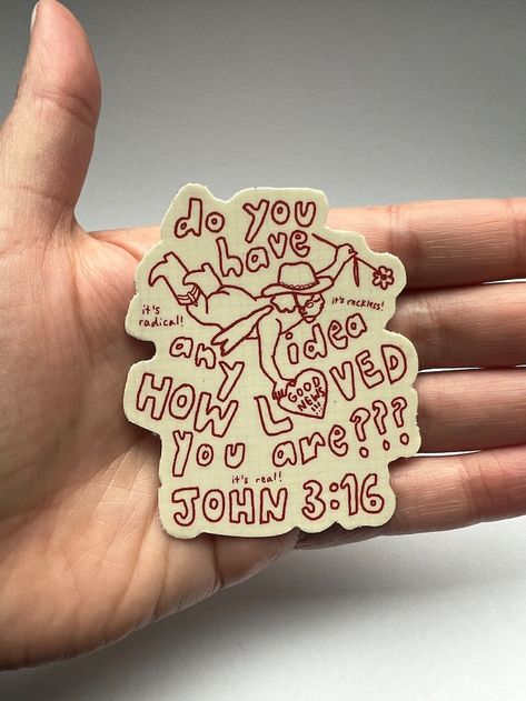 OfSaltandLight - Etsy Cute Christian Stickers, God Is Coming, Jesus Stickers, Christian Graphics, Christian Stickers, Bible Motivation, Christian Motivation, Jesus Art, Lord And Savior