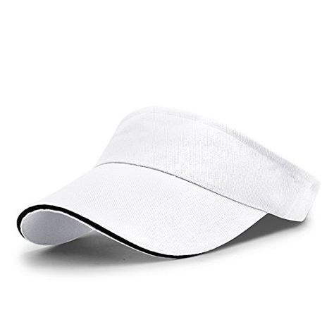 LAOWWO Tennis Golf Sun Visor Cap Hat Sports Running Leisure Adjustable Training Sun Visor Cap. Amazon.co.uk Sun Visor Hat, Visor Cap, Men's Hats, Sports Running, Visor Hats, Sun Visor, Sport Girl, Terry Cloth, Cotton Material