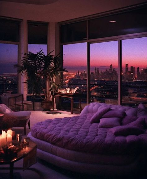 80s Penthouse, 80s Apartment, Penthouse Aesthetic, Penthouse Bedroom, 80s Luxury, 1980s Interior, 90s Interior, 80s Interior Design, 80s House