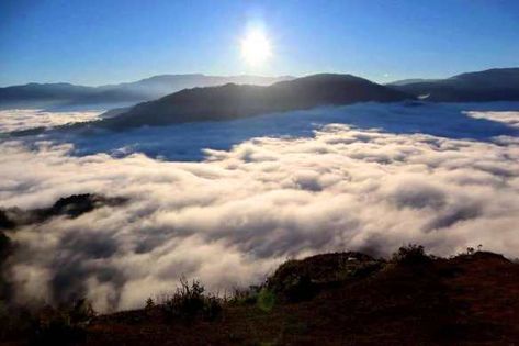 Sagada sea of clouds | Traveling Light Sagada, Sea Of Clouds, Mountain Backdrop, Iconic Wallpaper, Remote Island, Travel Light, Sunset Photography, Travel Tips, Water