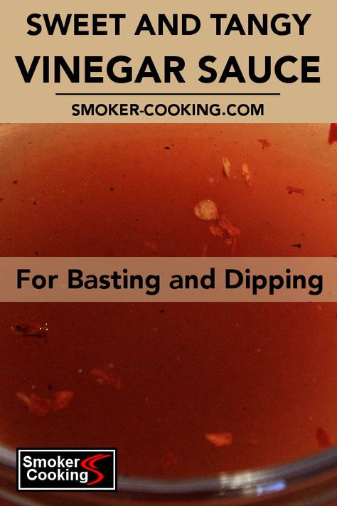 Try this spicy vinegar sauce recipe and add a spicy, tart and slightly sweet flavor to your pork, chicken and beef. Mopping this tasty nectar on pork shoulders helps create a tasty bark! #pork #porkrecipes #saucerecipes #bbqsauce #smokecooker Vinegar Sauce Recipe, Vinegar Based Bbq Sauce, Spicy Vinegar, Pulled Pork Sauce, Vinegar Bbq Sauce, Bbq Sauce Homemade Easy, Mop Sauce, Carolina Bbq Sauce, Vinegar Sauce