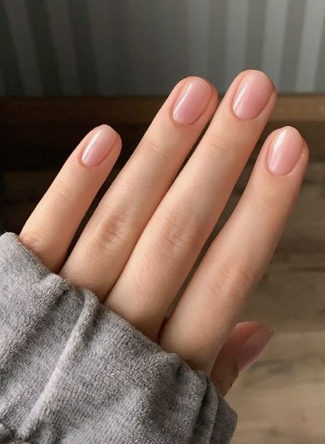 Natural Nails Manicure, Nagellack Trends, Hello Nails, Subtle Nails, Casual Nails, Blush Nails, Pretty Gel Nails, Soft Nails, Clean Nails