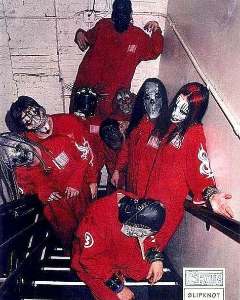 slipknot nu metal corey taylor mick thomson meme fine asf mfers the boys #slipknot Slipknot, Red