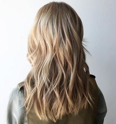 50 Long Shag Haircut Ideas & Trends - Hair Adviser Balayage, Blond Shaggy Hair, Long Textured Hair, Shag Haircut Ideas, Long Shag Hairstyles, Long Hair Trends, Long Shag Haircut, Long Shag, Shaggy Hair