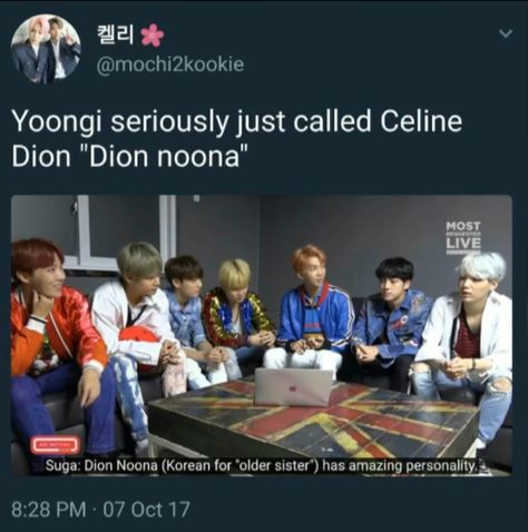 YOONGI stans vocal god legends like Celine Dion aka Dion noona Yoongi Stans, Bts Tweet, About Bts, Celine Dion, Young Men, I Love Bts, Bts Yoongi, Daegu, Bts Boys